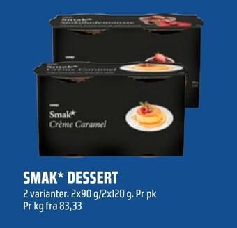 Coop Obs Smak* dessert tilbud