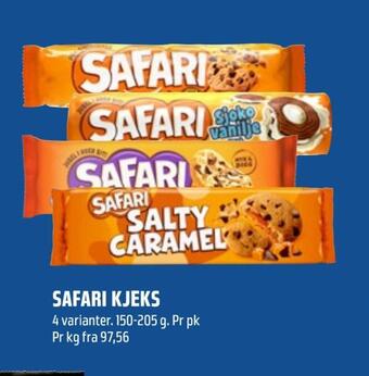 Coop Obs Safari kjeks tilbud