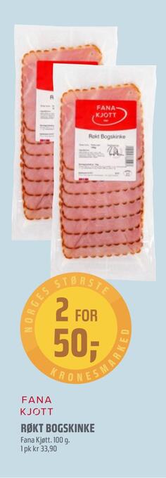 Coop Obs Røkt bogskinke tilbud