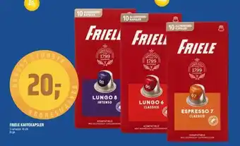 Coop Obs Friele kaffekapsler tilbud