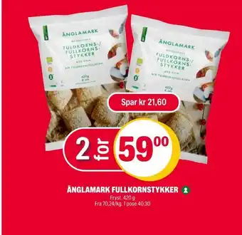 Coop Extra Änglamark fullkornstykker tilbud