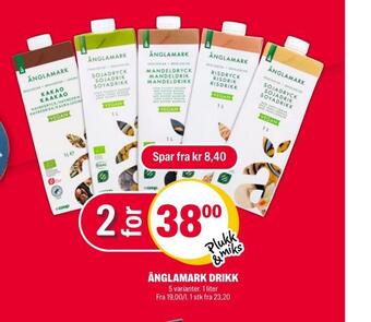 Coop Extra Änglamark drikk tilbud