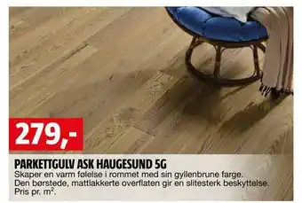 Bauhaus Parkettgulv ask haugesund 5g tilbud