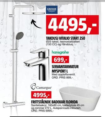 Bauhaus Takdusj vitalio start 250 tilbud