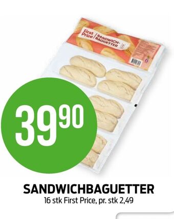 Kiwi First price baguette tilbud