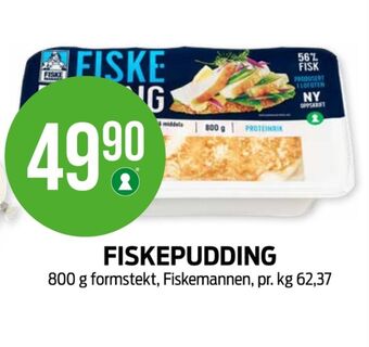 Kiwi Fiskemannen fiskepudding tilbud