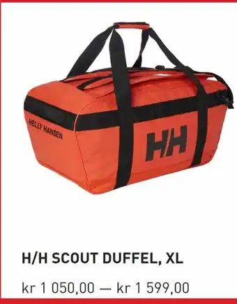 Helly Hansen H/H Scout Duffel, XL tilbud