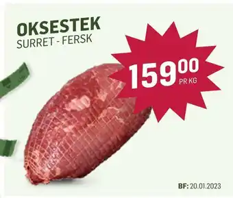 Holdbart Oksestek tilbud