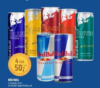 Coop Obs Red bull tilbud