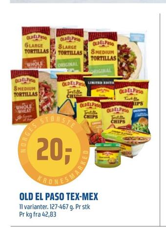 Coop Obs Old el paso tex-mex tilbud