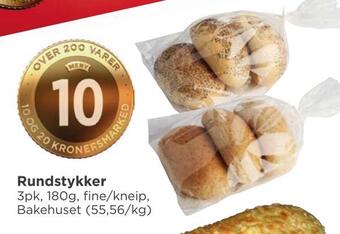 Meny Rundstykker tilbud