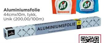 Meny Aluminiumsfolie tilbud