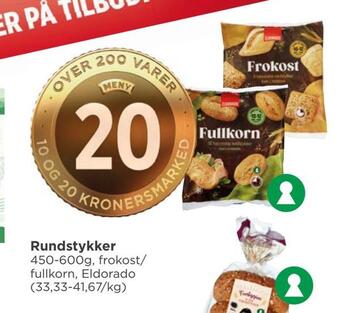 Meny Rundstykker tilbud