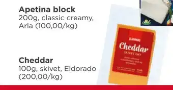Meny Cheddar tilbud