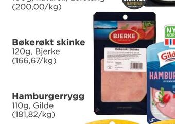 Meny Bøkerøkt skinke tilbud