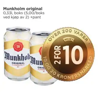Meny Munkholm original tilbud