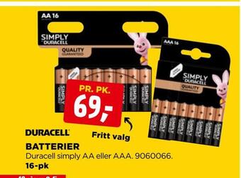 jem & fix Batterier tilbud