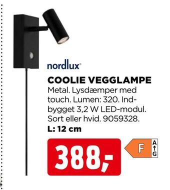 jem & fix Coolie vegglampe tilbud