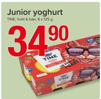 Spar Junior yoghurt tilbud