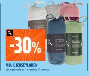 Coop Obs Mjuk Jerseylaken tilbud