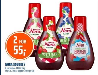 Coop Obs Nora Squeezy tilbud