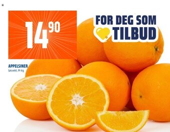 Coop Obs Appelsiner tilbud
