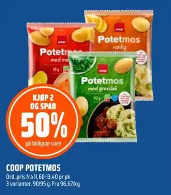 Coop Obs Coop Potetmos tilbud