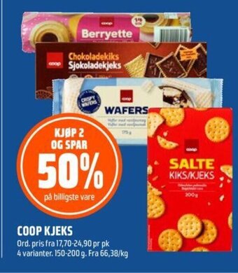 Coop Obs Coop Kjeks tilbud