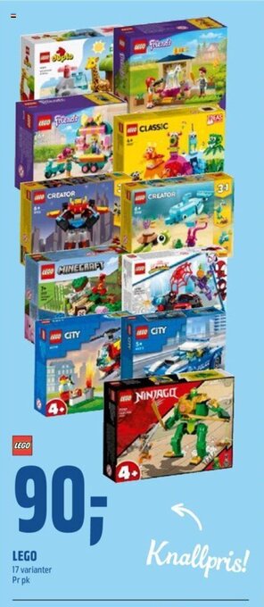 Coop Obs Lego tilbud