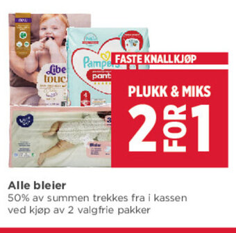 Meny Alle bleier tilbud
