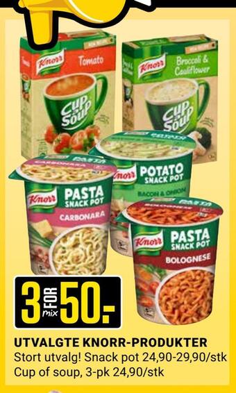Europris Utvalgte knorr-produkter tilbud
