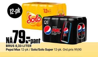 Europris Brus 0,33 liter tilbud