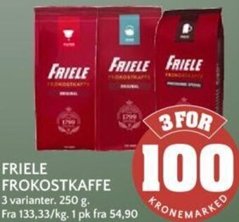 Coop Mega Friele Frokostkaffe tilbud