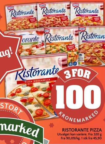 Coop Mega Ristorante Pizza tilbud