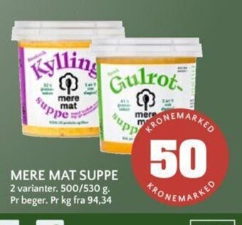 Coop Mega Mere Mat Suppe tilbud