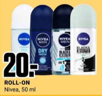 Europris Nivea roll-on tilbud