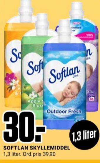 Europris Softlan tøymykner tilbud