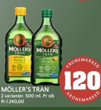 Coop Mega Möller's Tran tilbud