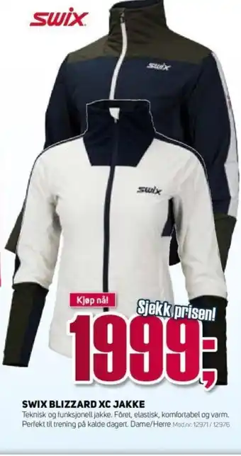 Sport 1 Swix Blizzard XC Jakke tilbud