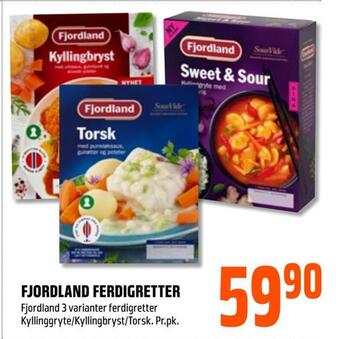 Coop Obs Fjordland ferdigretter tilbud