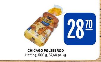 Rema 1000 Chicago pølsebrød tilbud