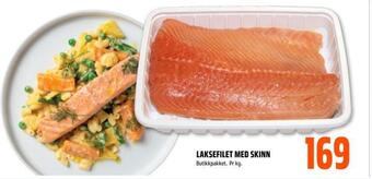 Coop Obs Laksefilet med skinn tilbud