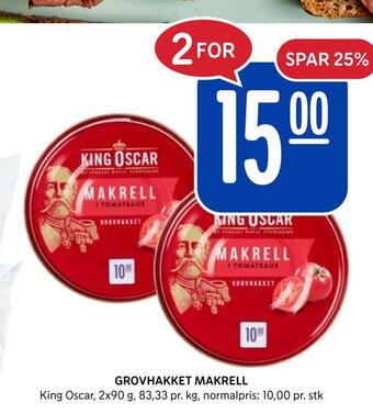 Rema 1000 Grovhakket makrell tilbud