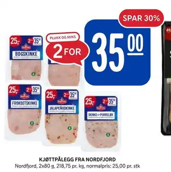 Rema 1000 Kjøttpålegg fra nordfjord tilbud