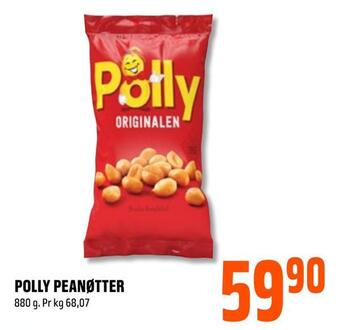 Coop Obs Polly peanøtter tilbud