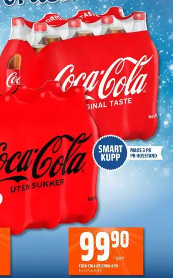 Coop Obs Coca-cola original 8 pk tilbud