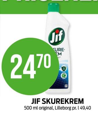 Kiwi Jif skurekrem tilbud