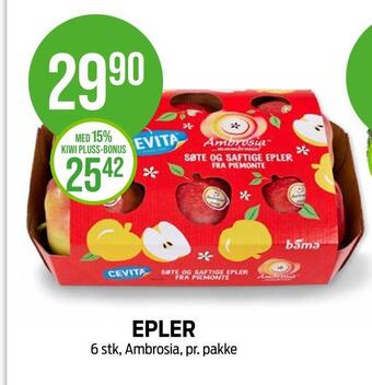 Kiwi Epler tilbud