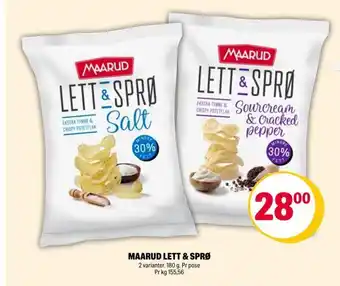 Coop Extra Maarud lett & sprø tilbud