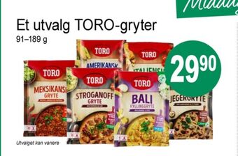 Joker Toro ferdigretter tilbud